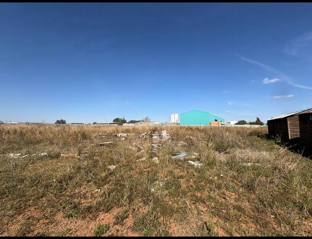 2,278M² VACANT LAND FOR SALE IN SASOLBURG INDUSTRIAL ZONE 2